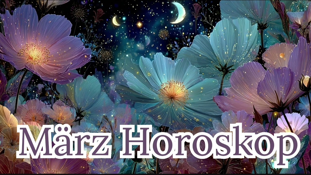 Neue Karrierepfade und Liebes-Warnungen ✨️ dein März Horoskop Teil 1 ☆Vorspann & Widder bis Löwe 
