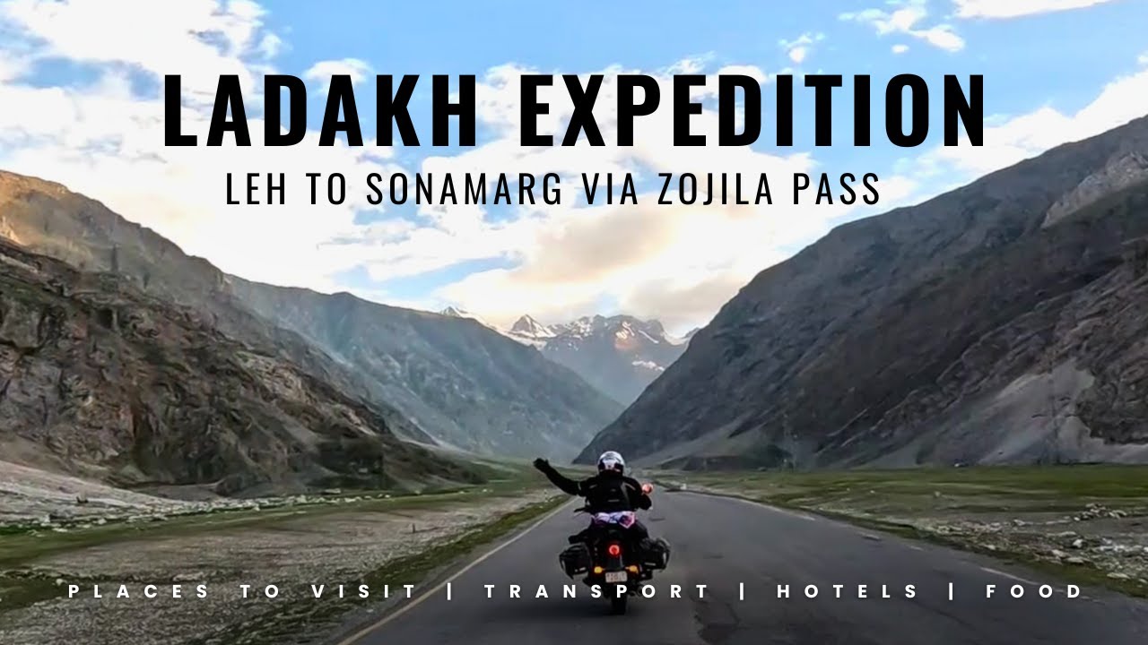 Leh to Sonamarg Ride Via Kargil & Zojila Pass | Royal Enfield Ladakh Ride from Rajasthan