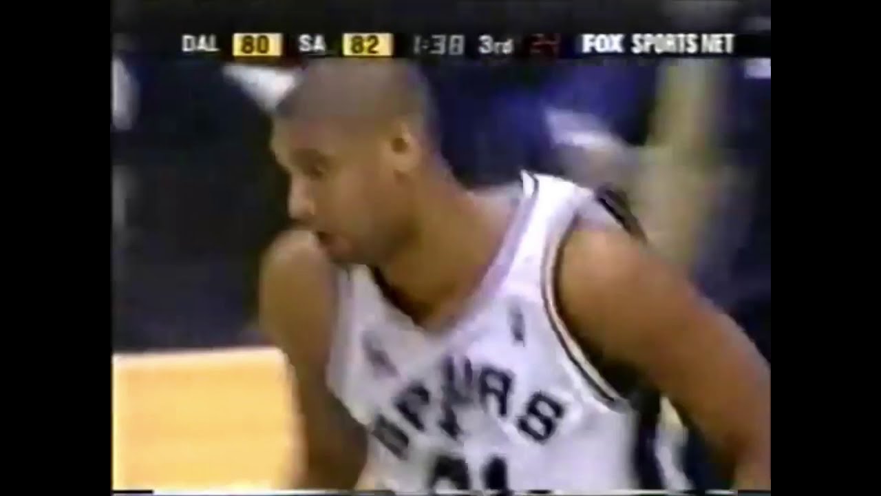 Tim Duncan Dunking Highlights Compilation