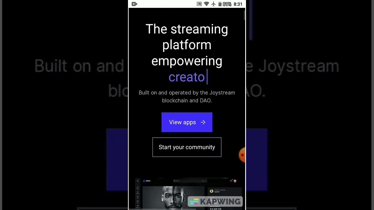 joystream #JoystreamDAO #Polkadot #Web3 #DAO #Joystream
