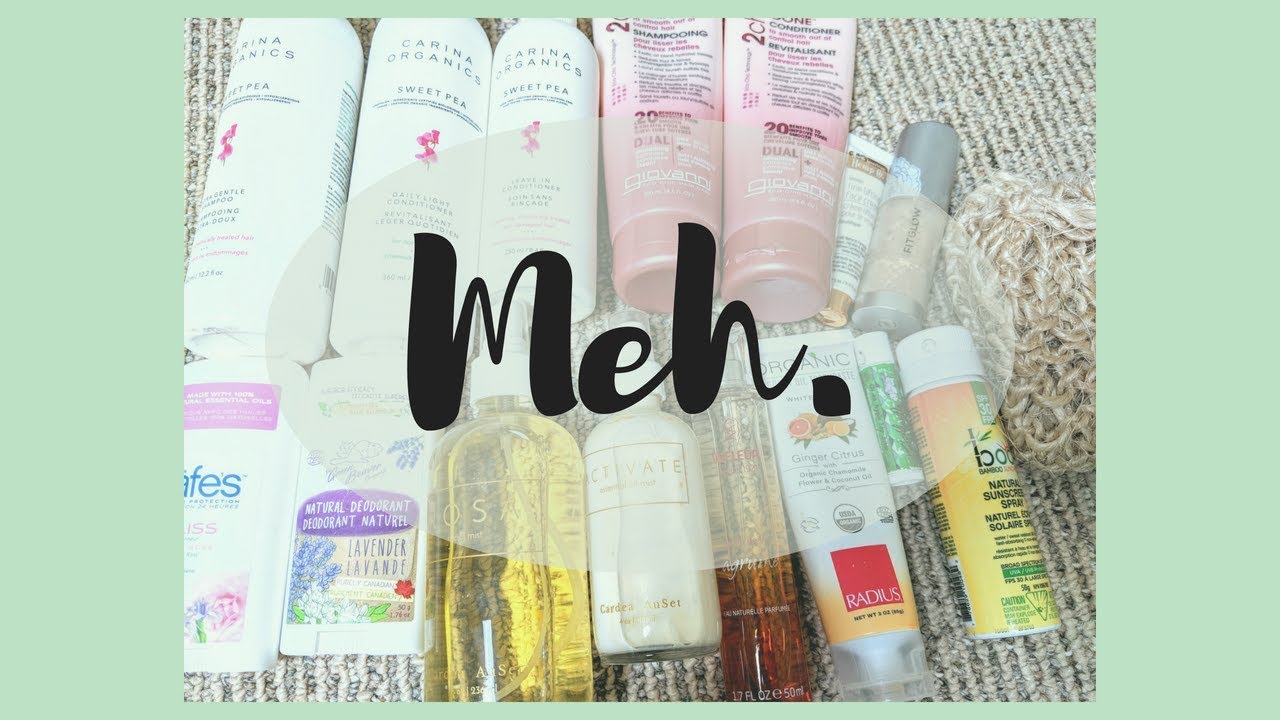 🌿 Green Beauty Products I Don't Like 👎 (Lots of PR) | MICHXMASH