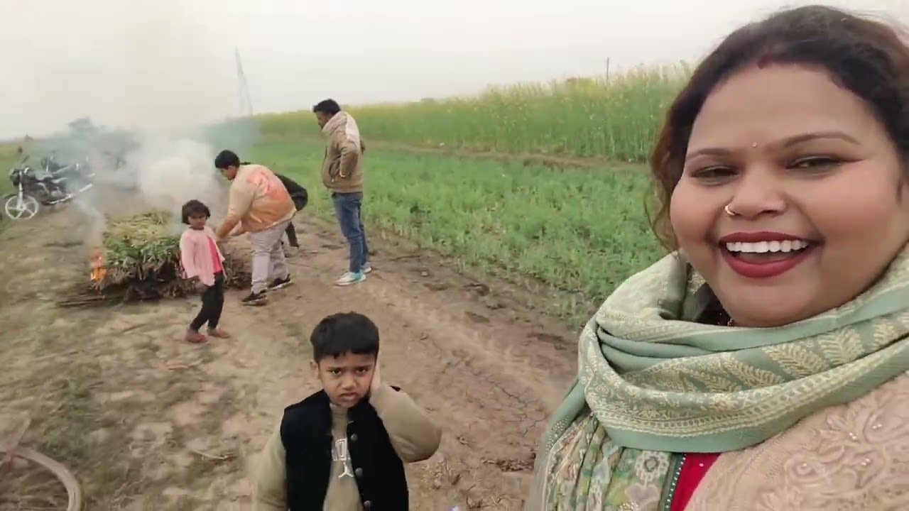 Kheton me winter fun and Masti vlog part 2 🔥♥️#comedy #funny #viralvideo #subscribers ♥️💝