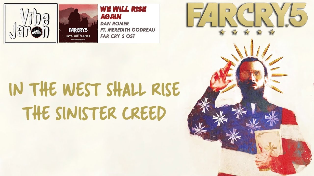 Dan Romer - We Will Rise Again (Lyrics) Ft. Meredith Godreau | Far Cry 5 End Credits Song/Soundtrack
