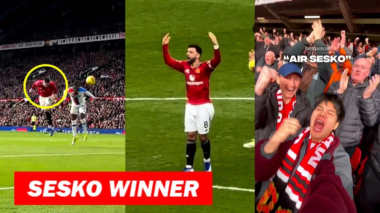 Man Utd Fans Reactions to Benjamin Sesko Goal vs Crystal Palace