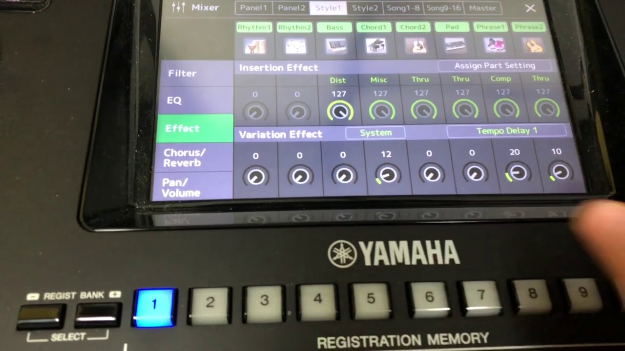 Yamaha Genos DSP