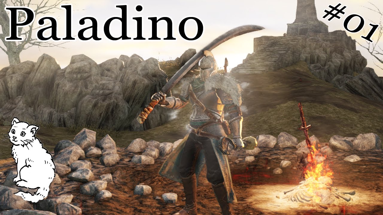 DARK SOULS 2 - Detonado PT-BR PALADINO #01  - Gato Lindomar, O Novo Mito!
