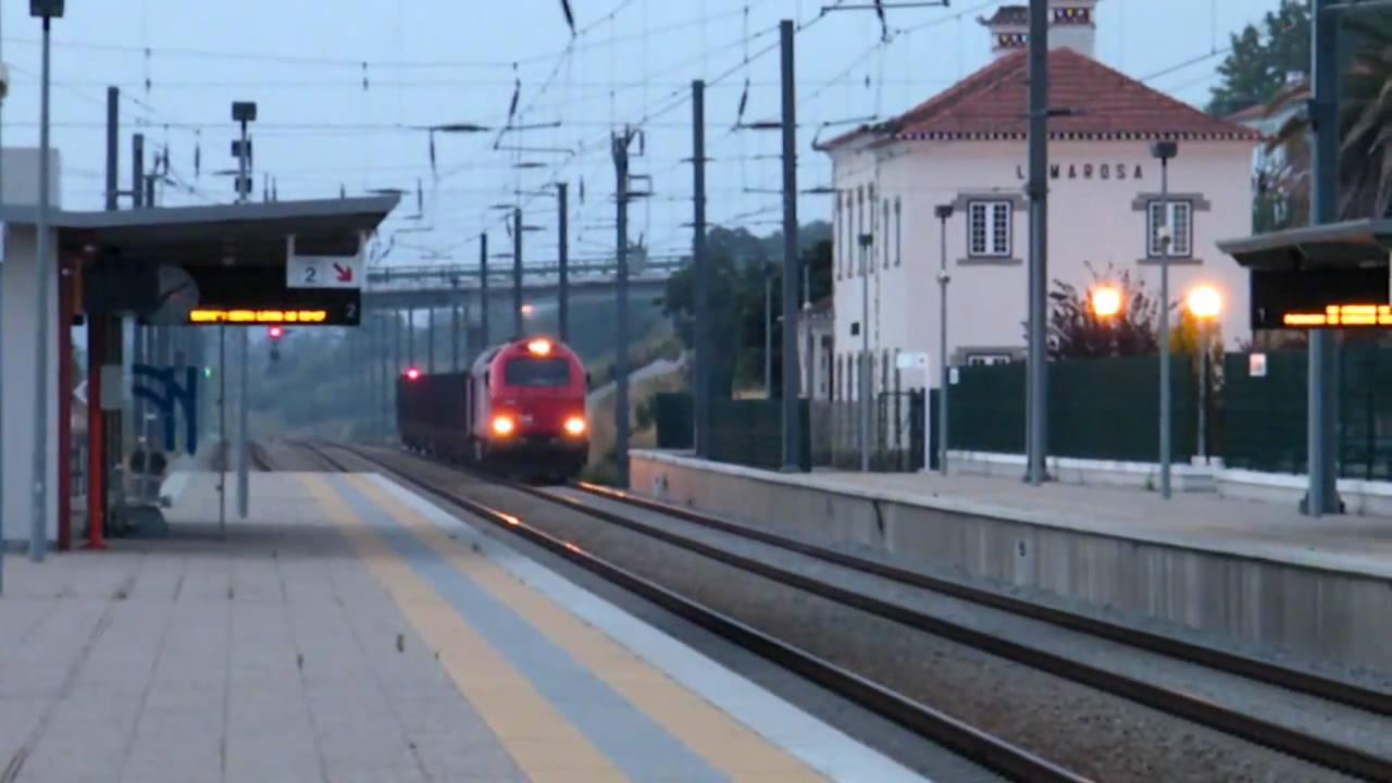 Comboio de Madeira n.º 65861 e IR 932 - Lamarosa