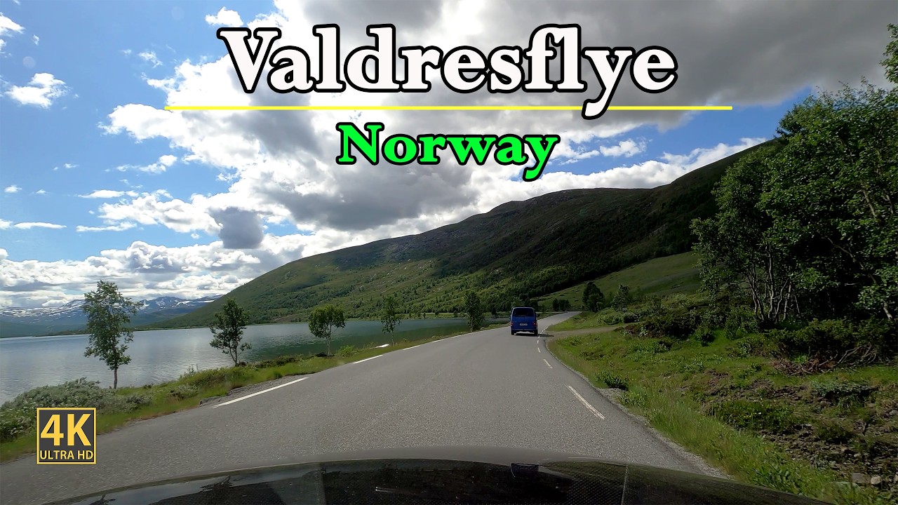 Valdresflye Pass In Norway 🇳🇴 | Scenic Road Trip In Stunning 4K