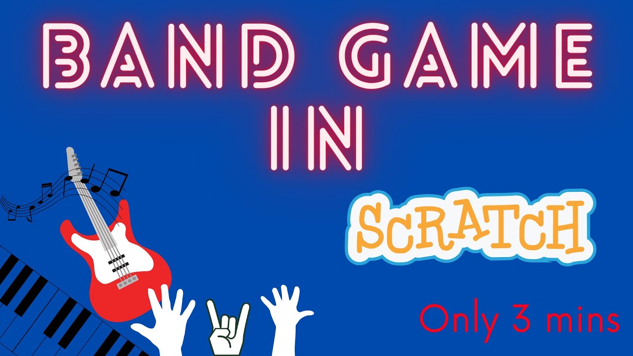How to  make a band game in scratch| Tutorial 41 |