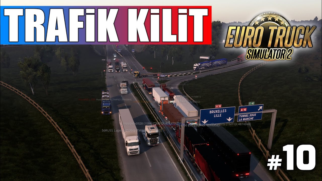 TRAFİK PERT !! YOL ÇOK TIKALI // TRUCKERSMP SIFIRDAN BAŞLAMAK | ETS2MP