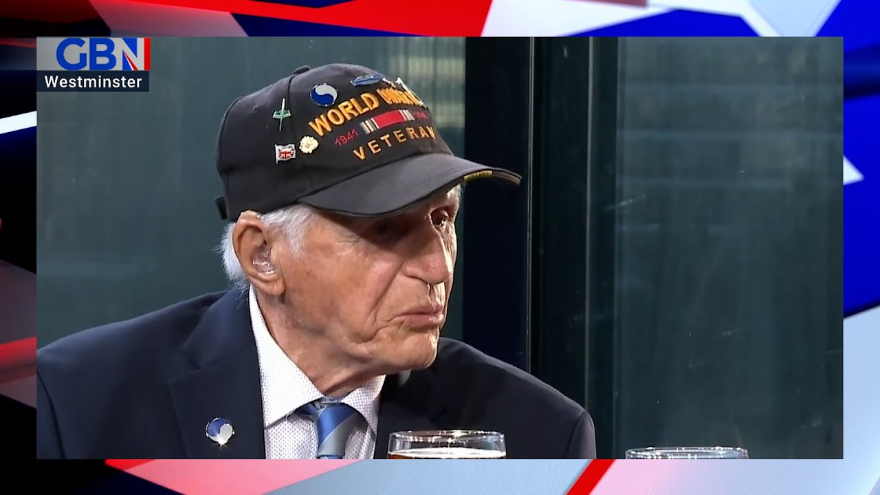 102-year-old US veteran Steve Melnikoff joins Nigel Farage for Talking Pints