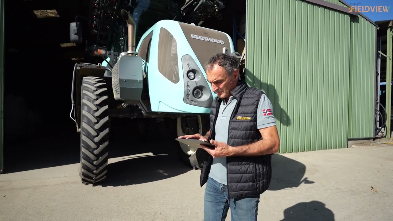 FIELDVIEW📱BERTHOUD RAPTOR 5240 💦 technologie SNIPER 🎯: Pulvérisez la bonne dose au bon endroit 🌱