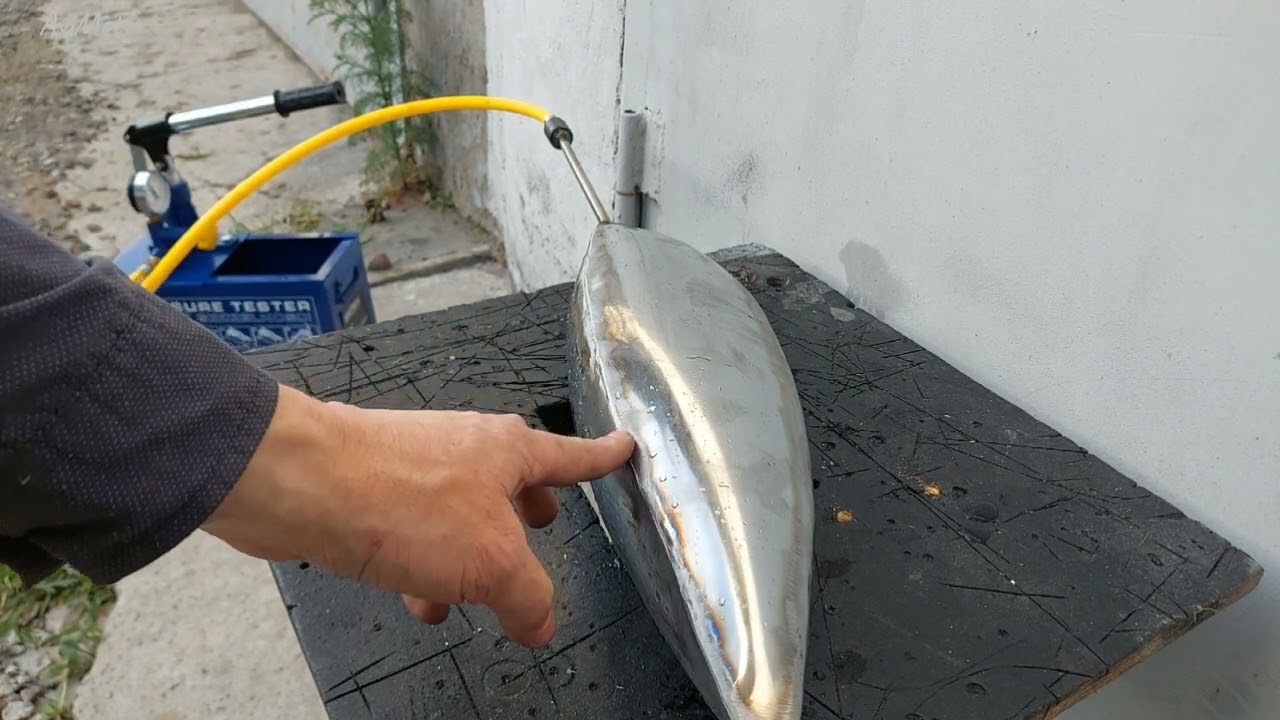 Формую метал водою#metalshaping #art
