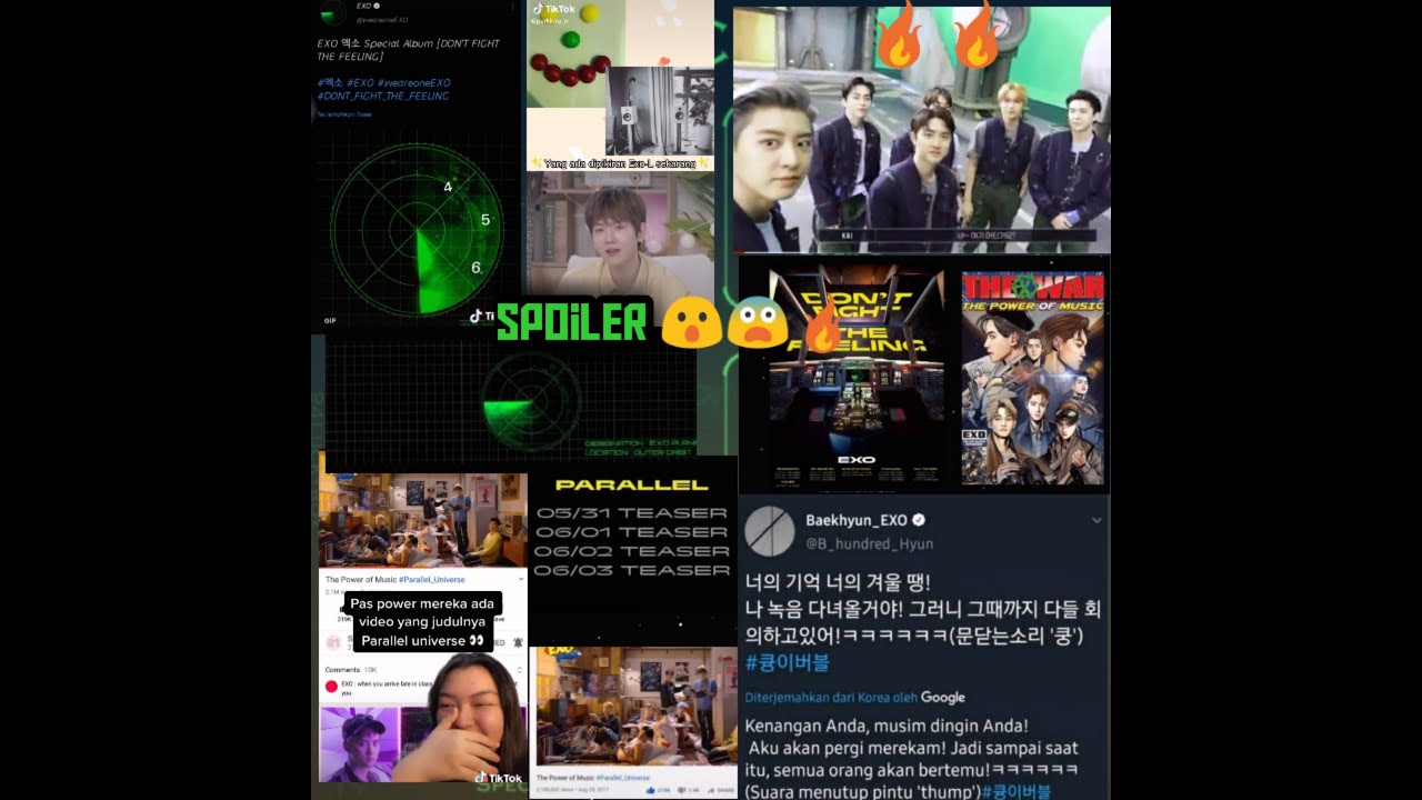 kumpulan spoiler don't fight the feeling (DTTF)🤐😨🔥 comeback EXO 2021🔥