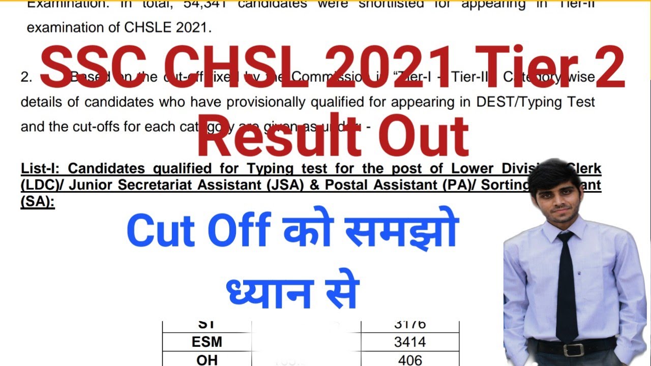 SSC CHSL 2021 Result Out | CHSL 2021 Cut Off | CHSL 2021 Tier 2 Result & Cut Off @MathsByLokeshSir