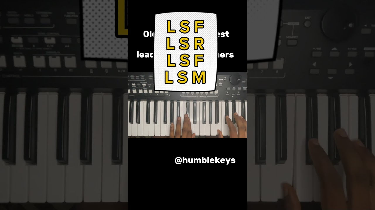 Easiest and oldest makkosa leadline for beginners #pianotutorial #pianotutorialforbeginners