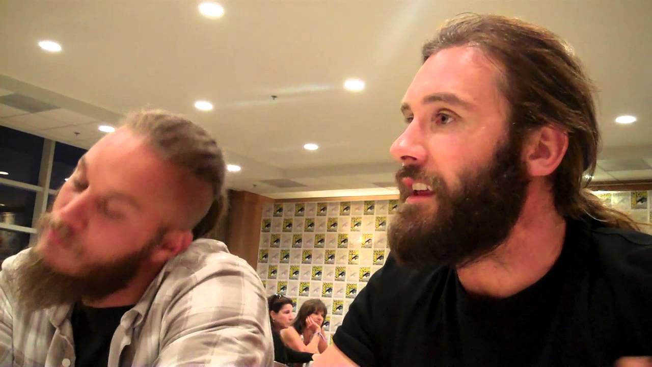 Rockin' Comics @SDCC 2013 w Vikings Roundtable Ragnar & Rollo