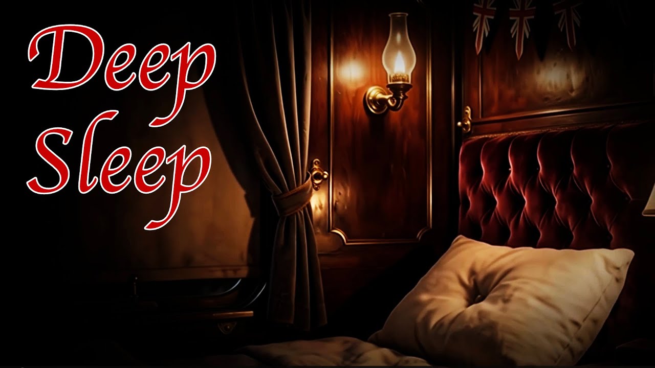 Night Train Ambience for Sleep: Rhythmic Engine Sounds