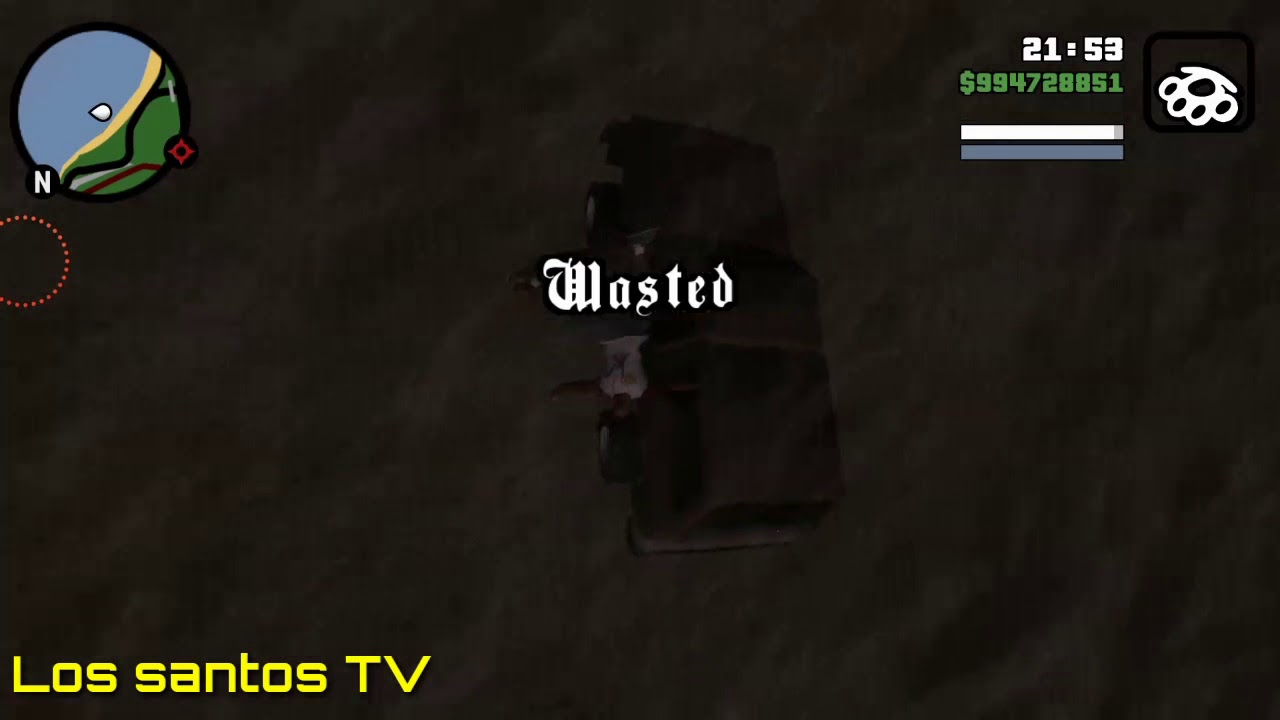 GTA San Andreas Wasted Funny Moments #1 (Android iOS)