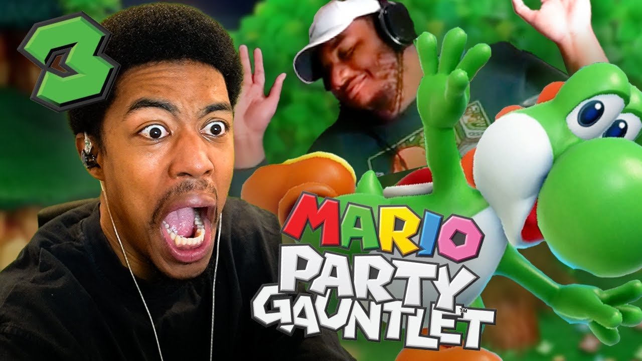 САМАЯ УДАЧНАЯ ИГРА В MARIO PARTY (при участии @CalebCity)