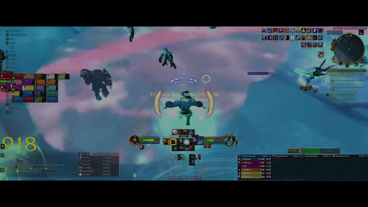 Dragonflight 10.0.2 - Heroic Sennarth Kill - Enhancement Shaman POV