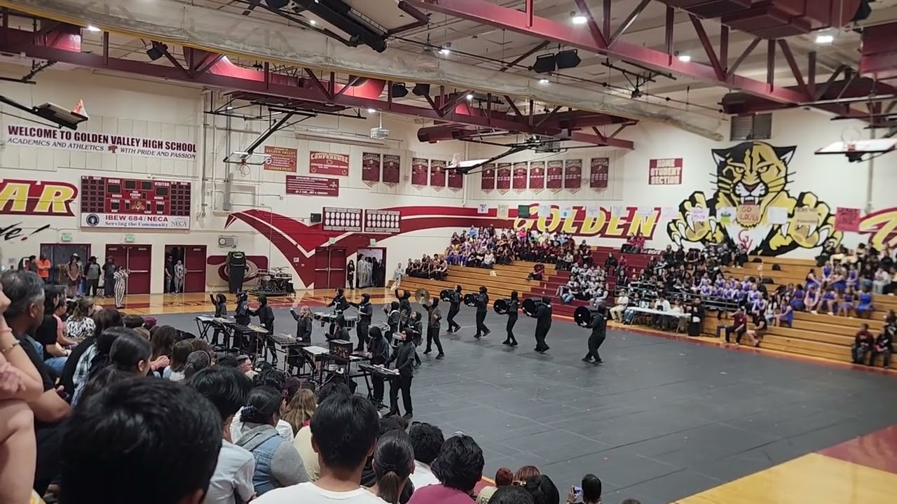 BCHS at Golden Valley High for Winter Percussion 3/18/2026