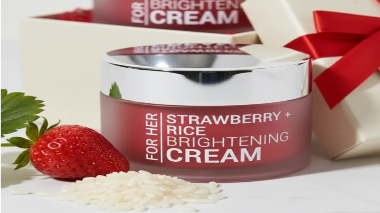 BBA By SULEMAN Strawberry &Rice Brightening Cream Review