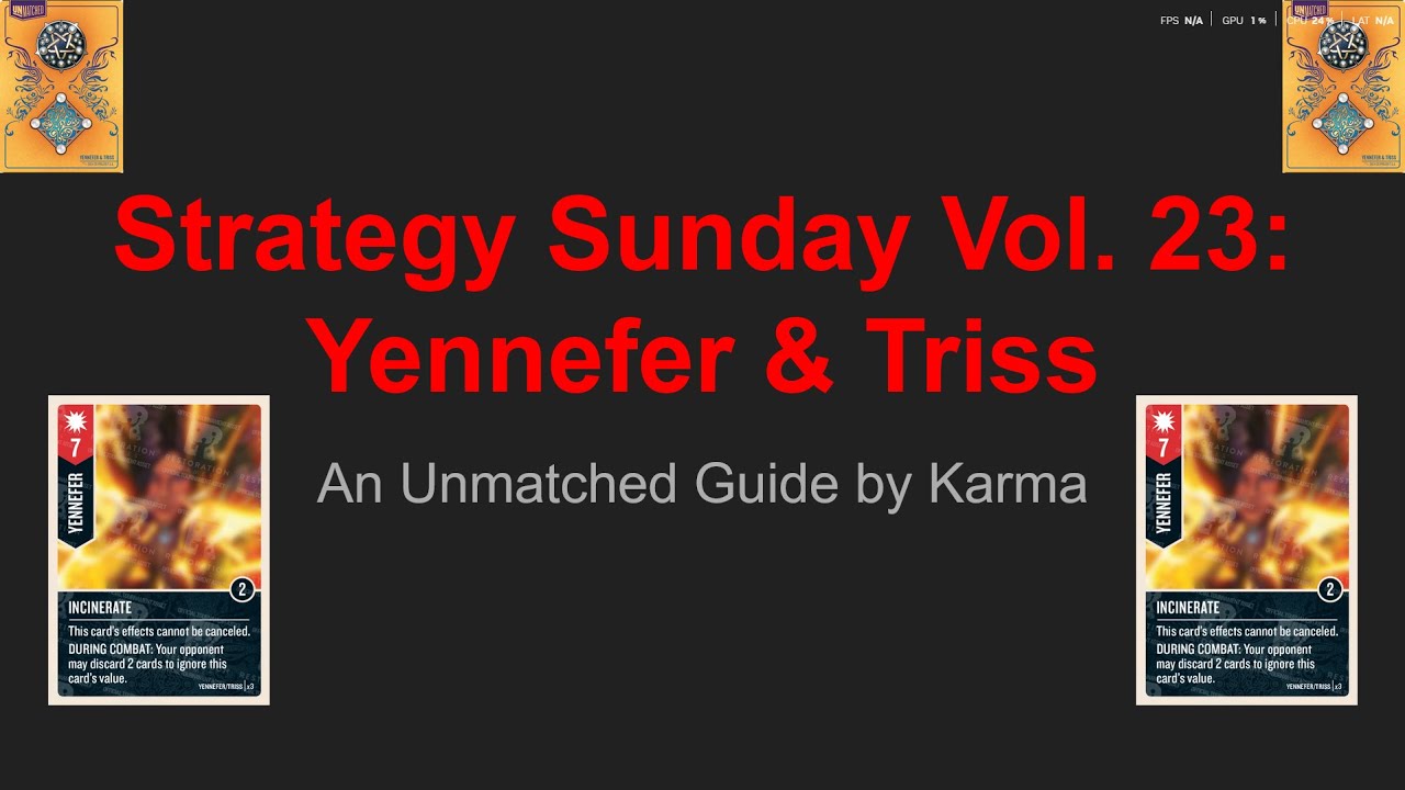Strategy Sunday Vol. 23: Yennefer & Triss