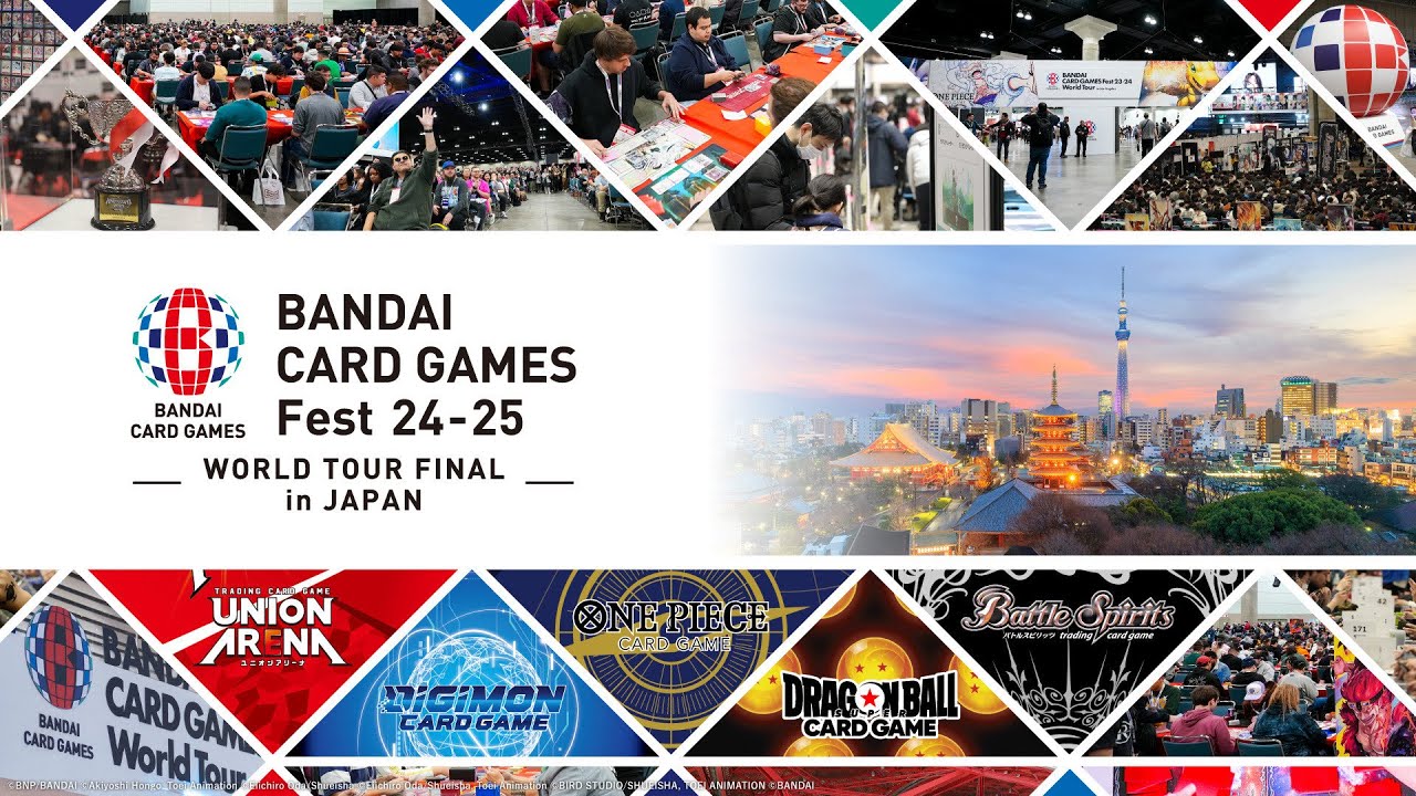 Bandai Card Games Fest 24-25 World Tour Final in Japan
