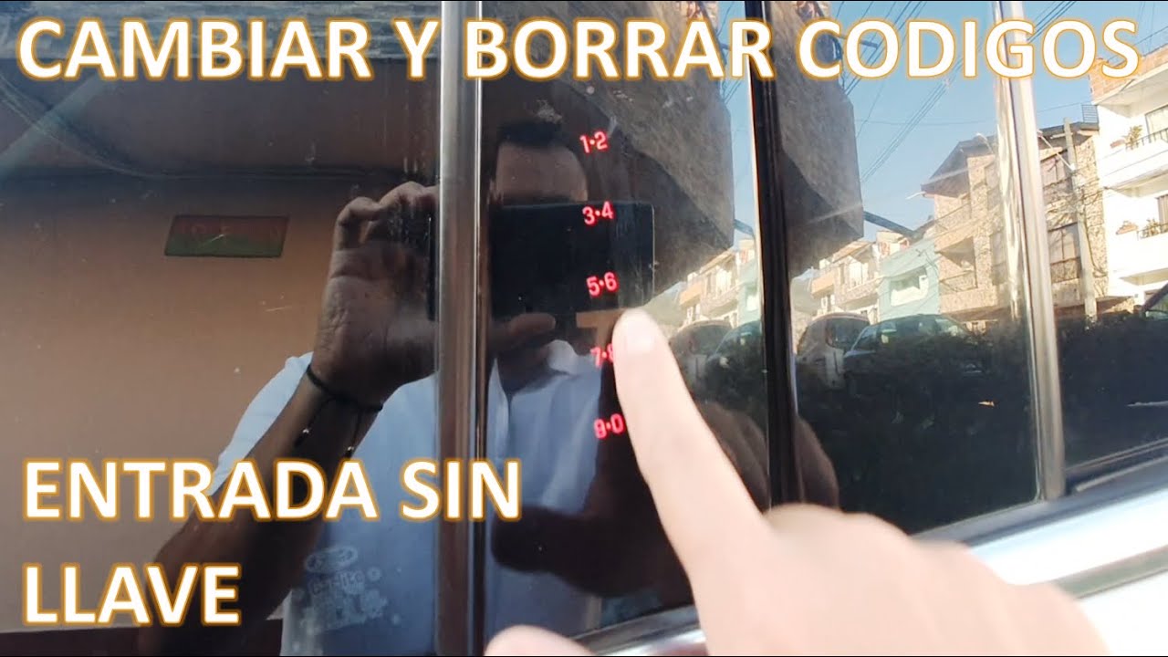 Cambiar y Borrar Códigos en el Keyless Door Code Ford Escape Kuga 2014