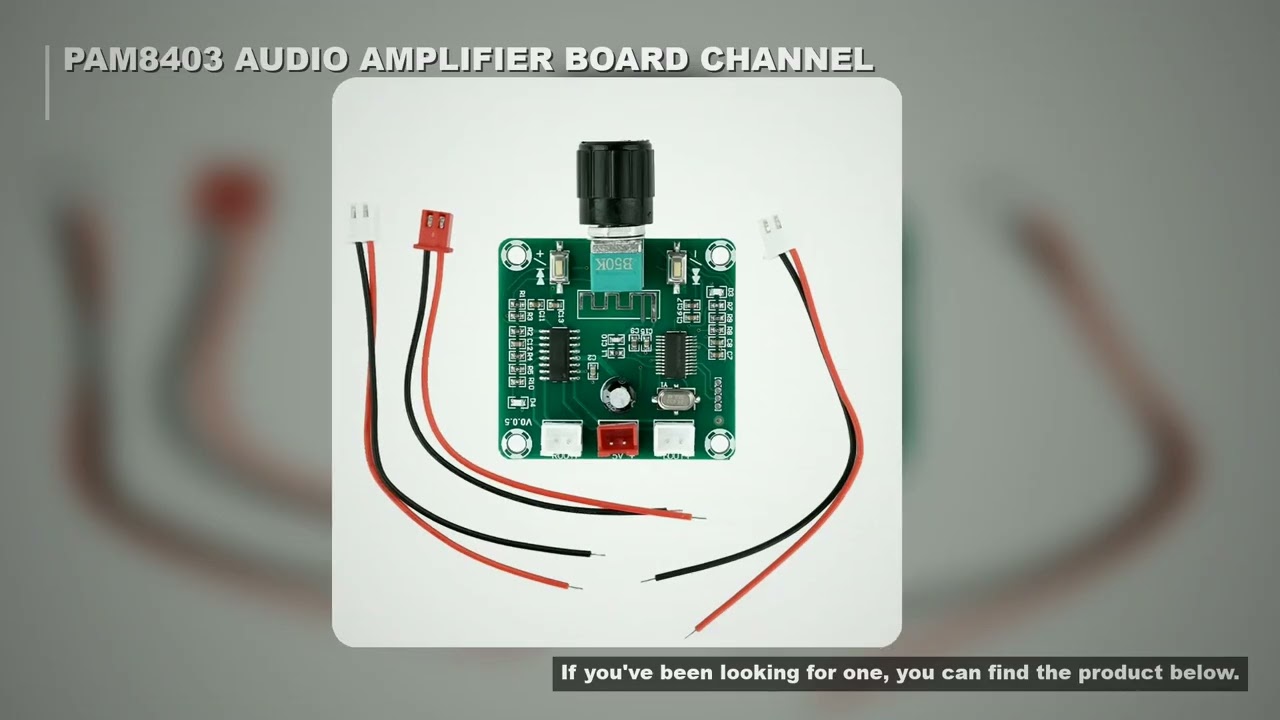 PAM8403 AUDIO AMPLIFIER BOARD DUAL CHANNEL STEREO AMPLIFIER BOARD HW-894 BLUETOOTH 5.0 DIGITAL AMPLI