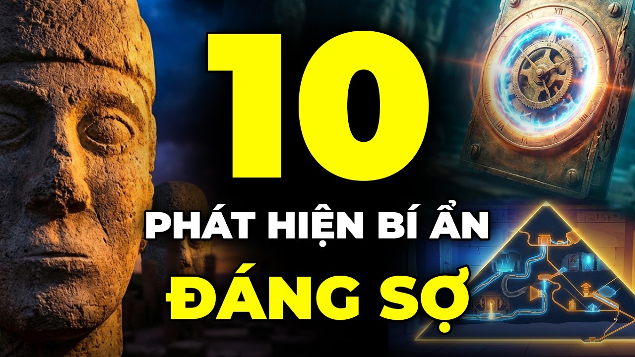 10 Phát Hiện Khảo Cổ Khiến Các Nhà Khoa Học Câm Nín. Lịch Sử Đã Bị Viết Sai?