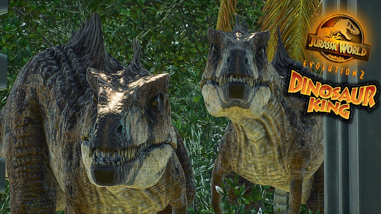 CARNIVORE HATCHERY ANIMATIONS WITH DINOSAUR KING ROARS | Jurassic World Evolution 2 Showcase