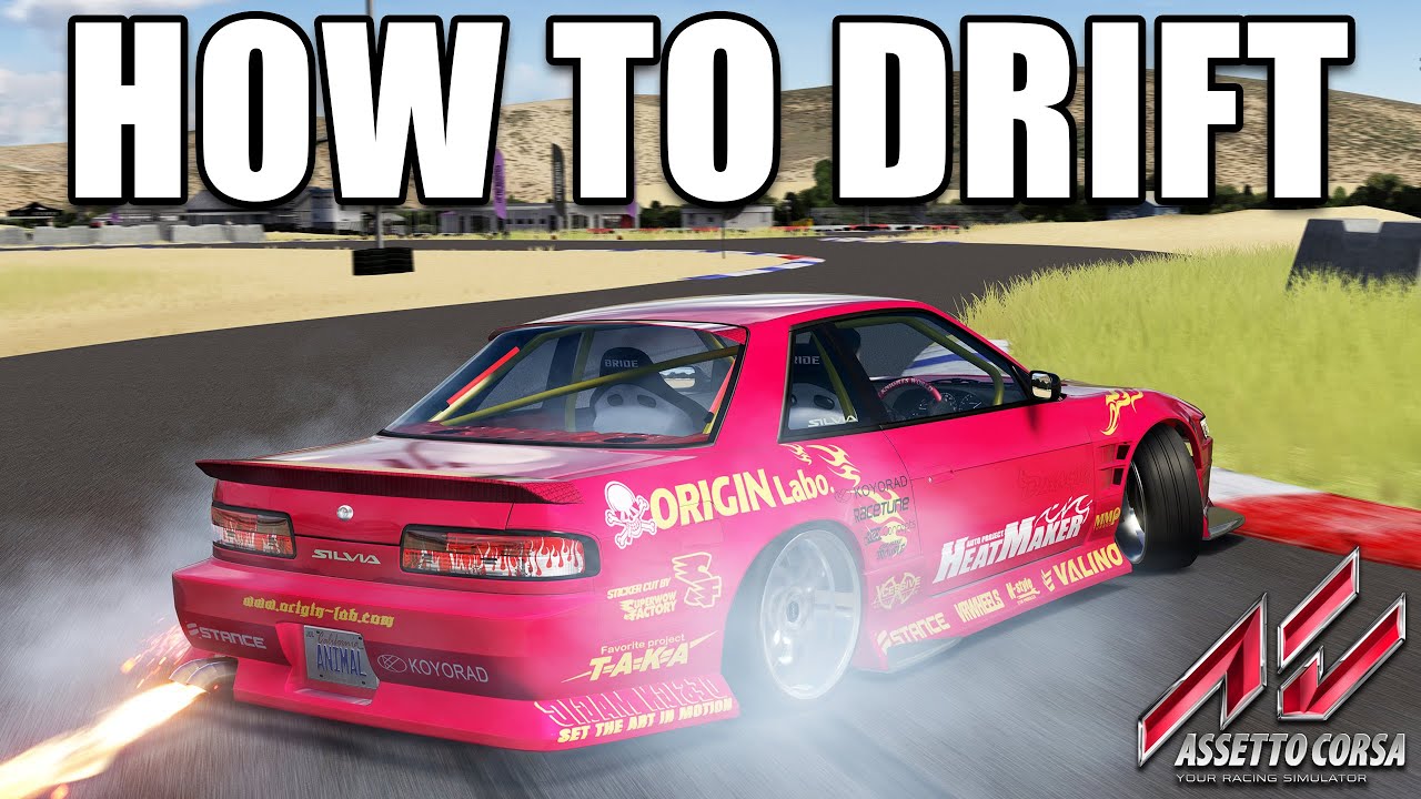 Как дрифтовать в Assetto Corsa!