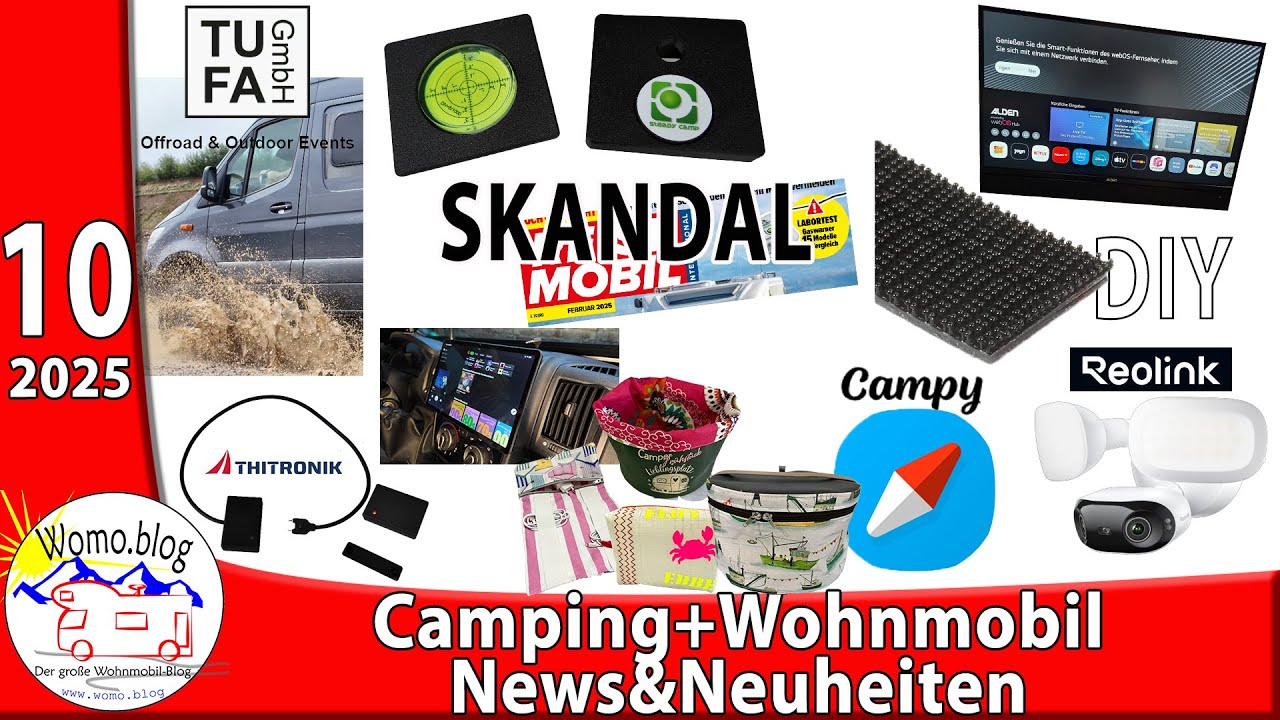 Camping und Wohnmobil News&Neuheiten 10/2025