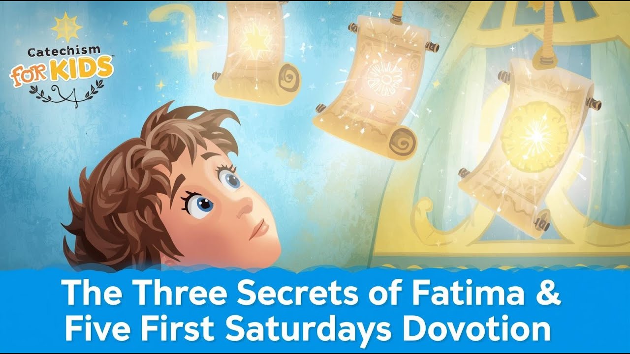 The Three Secrets of Fatima Explained for Kids | Five First Saturdays Devotion | Catechism for Kids