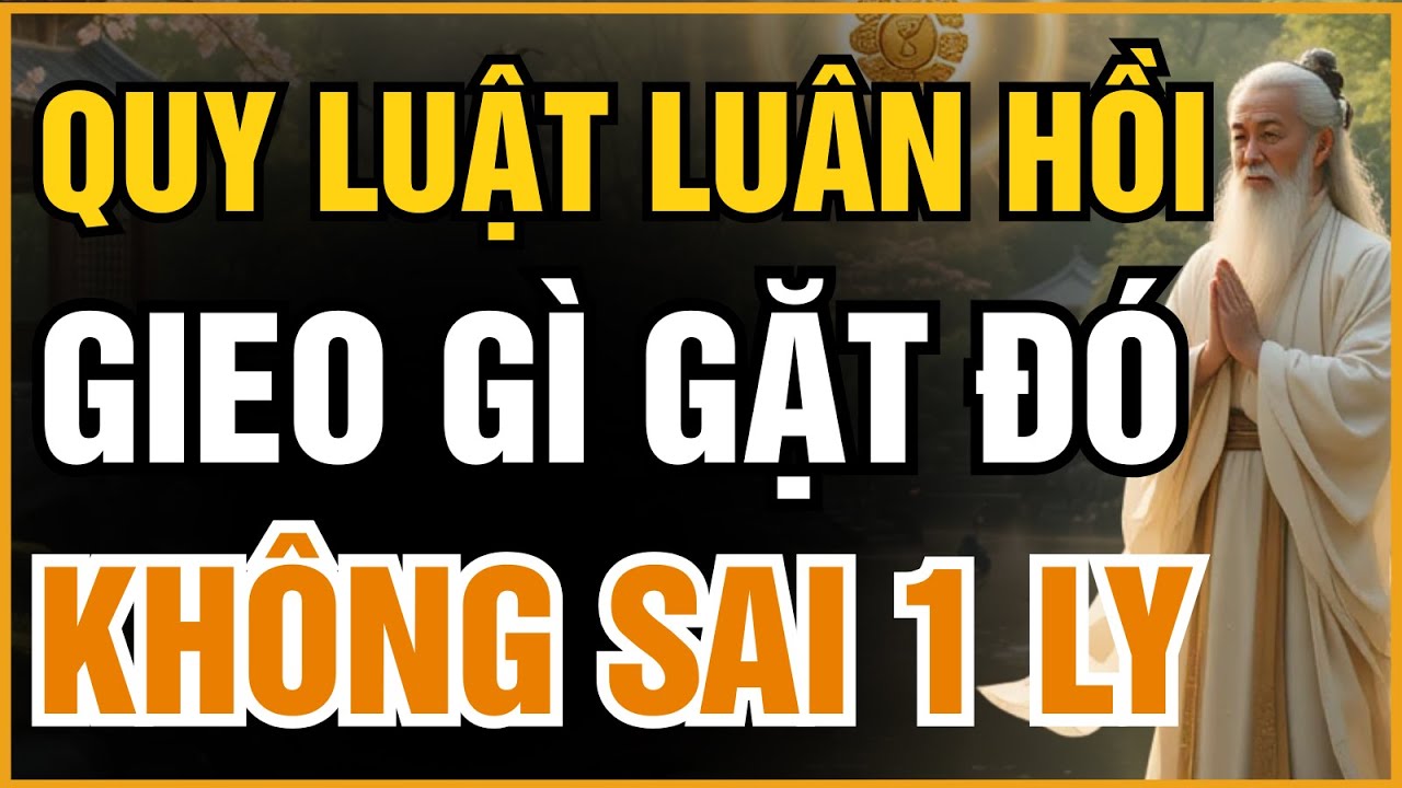QUY LUẬT LUÂN HỒI KHÔNG THA AI – GIEO GÌ NHẬN ĐÓ KHÔNG SAI MỘT LY | ĐẠO CỔ NHÂN
