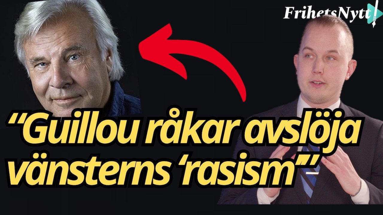 Jan Guillou fastnar i 