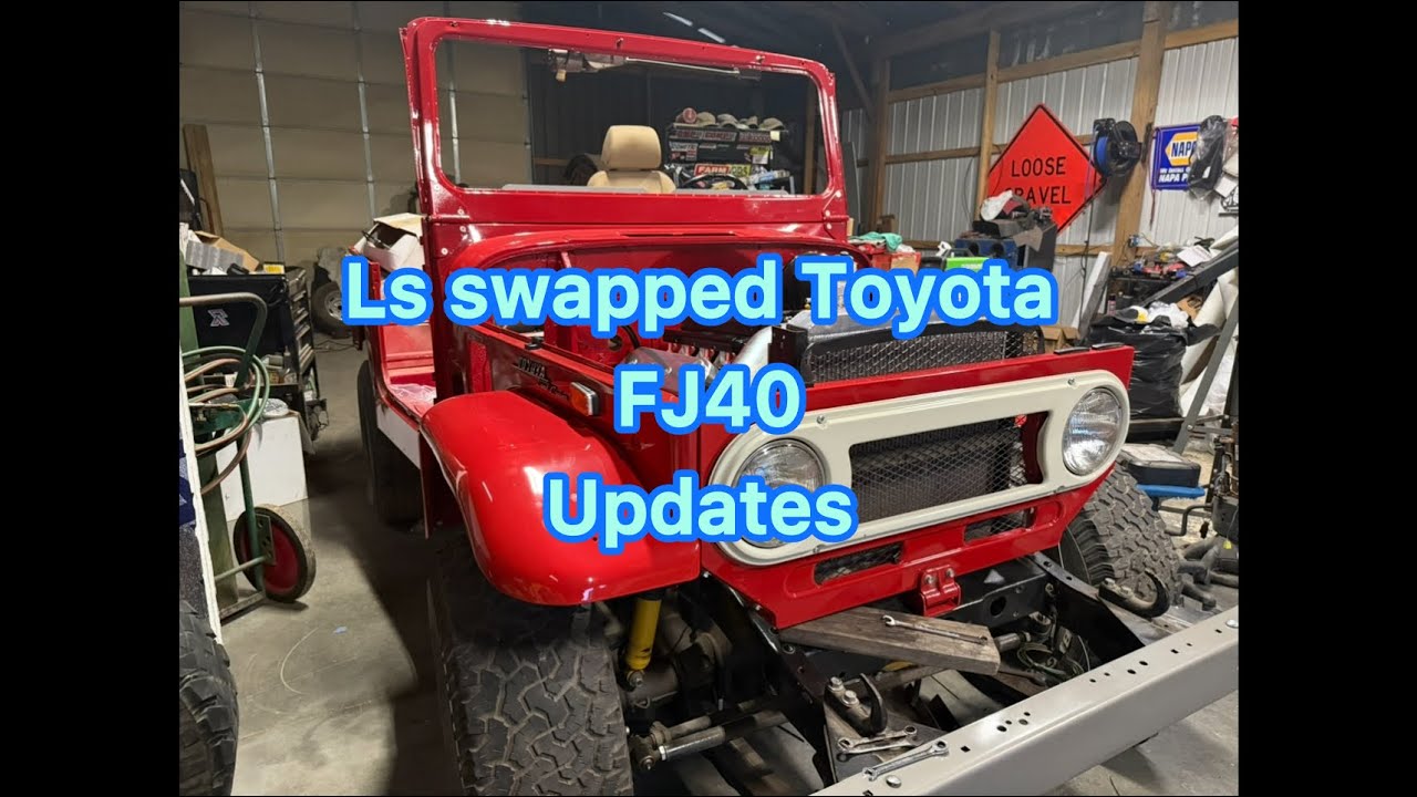 Обновления для Toyota FJ40 с двигателем L-s