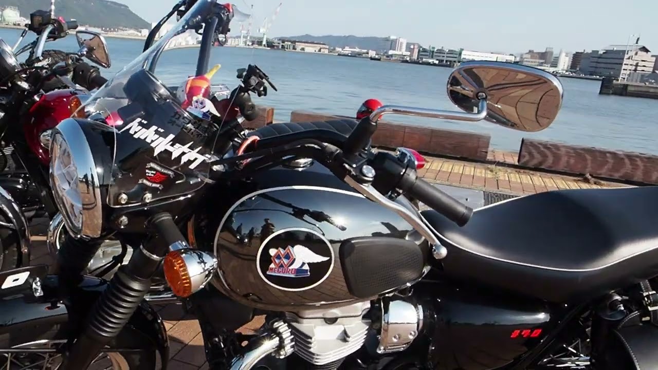 『Kawasaki W』③サンポート高松で撮影会！Ｗの会ミーティング！女子に人気のW！#w800 #w650 #w400