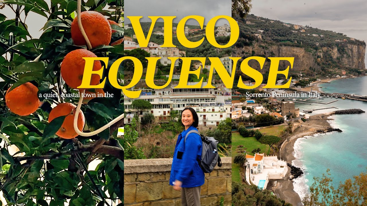 Italy Travel Vlog | We love this quiet, seaside town! Beautiful and breathtaking views ⛰️ 🫶🏼