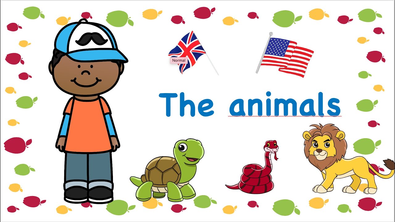 Anglais Débutant - The animals in English - Les animaux en anglais