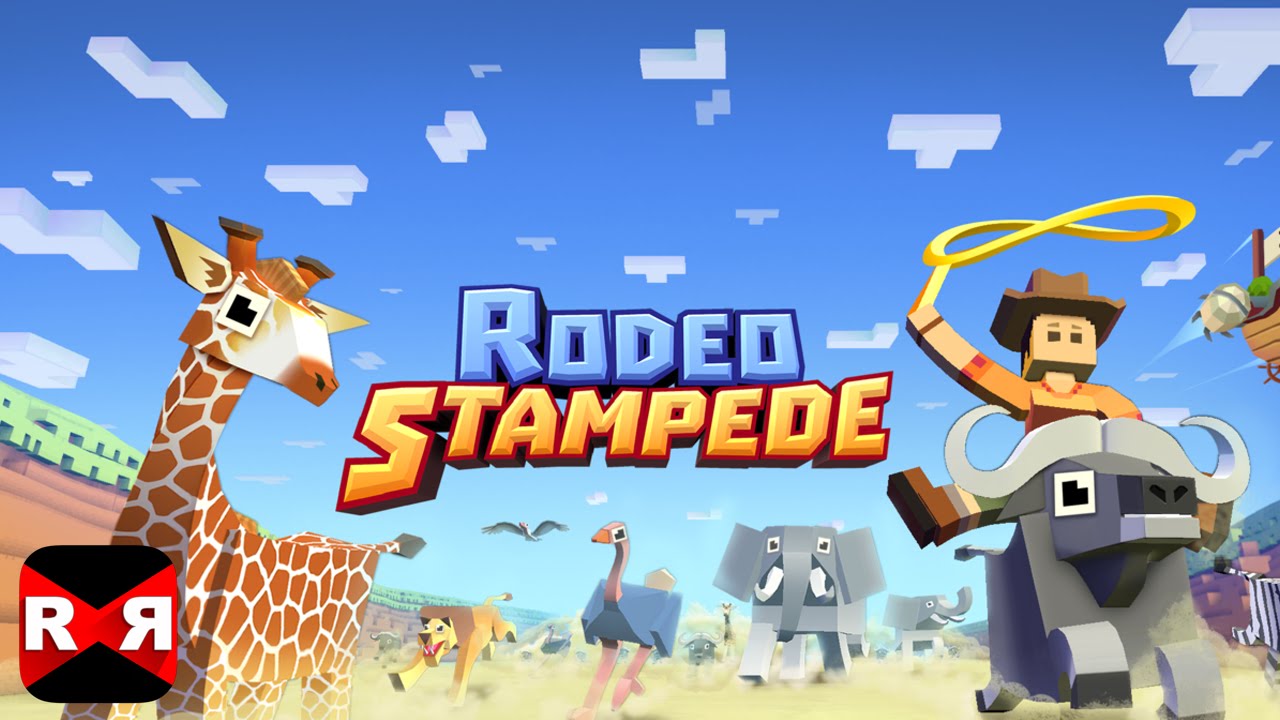 Rodeo Stampede - Sky Zoo Safari (By Featherweight Games) - iOS / Android - Gameplay Video