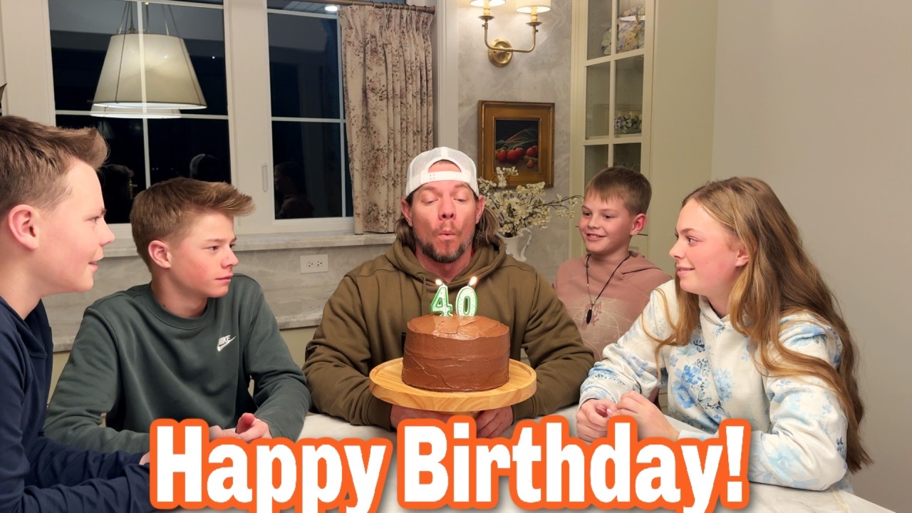 Joel Turns 40! Happy Birthday!!