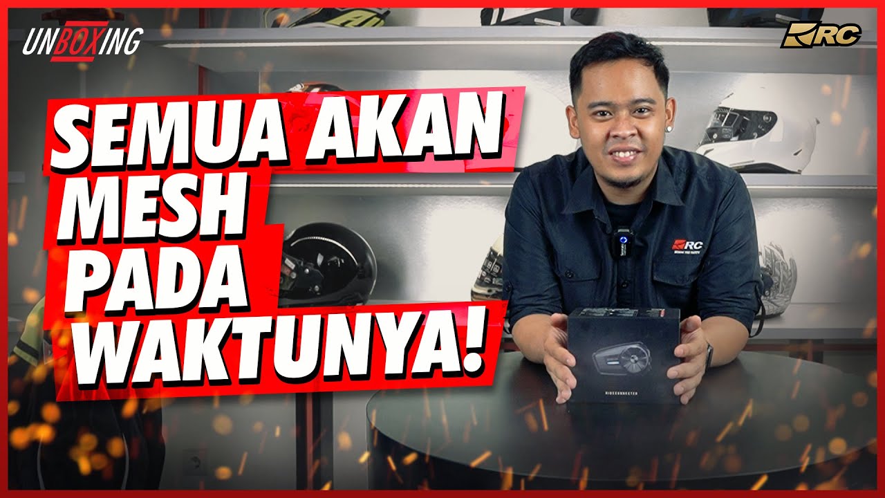 SENA SPIDER ST1 🕷❗️ Seri MESH Terbaru Intercom SENA ❗️ - RC Unboxing -