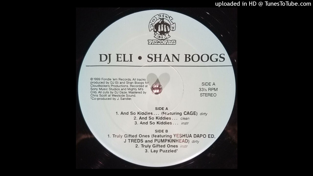 DJ Eli & Shan Boogs Feat. Cage & Masai Bey - And So Kiddies... (HQ Instrumental)