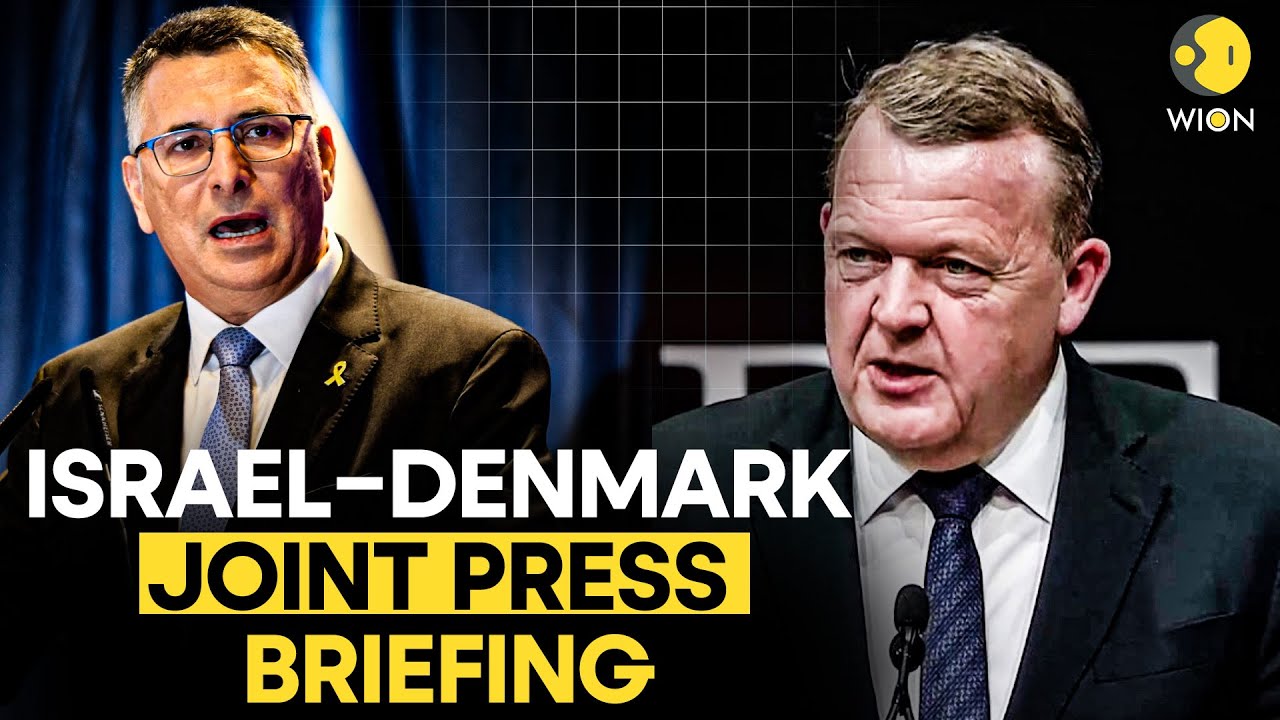 LIVE: Israel&rsquo;s Gideon Saar & Denmark&rsquo;s Lars Lokke Hold Joint Presser In Jerusalem | WION Live