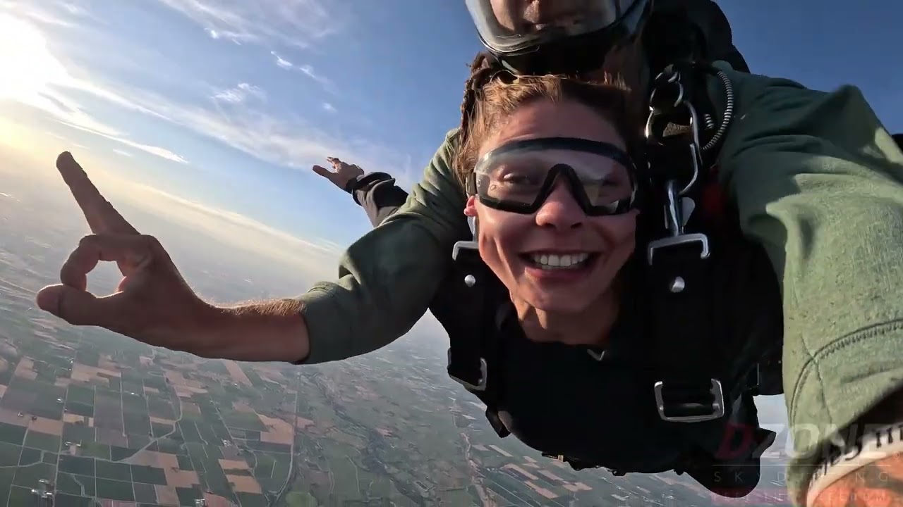 Larissa Young's DZONE® Tandem Skydive at Skydive Idaho