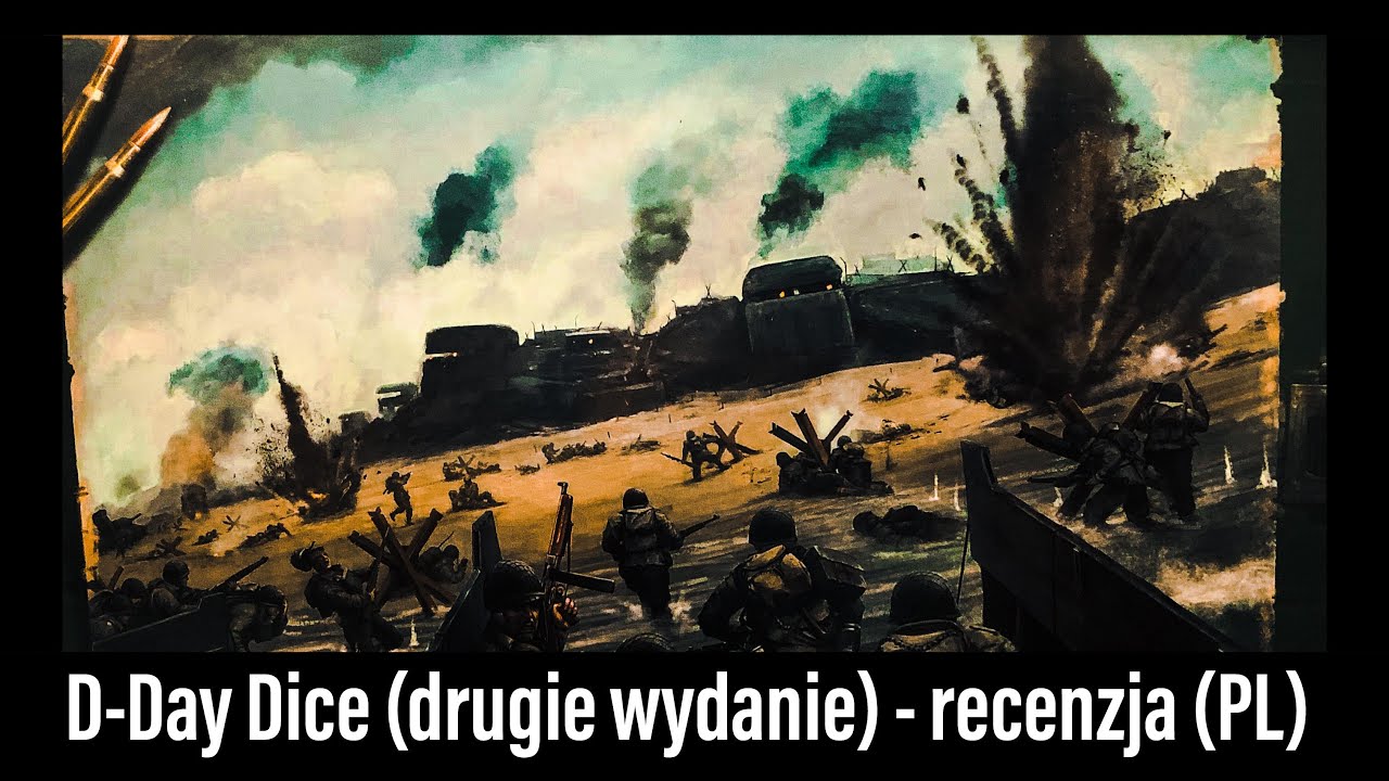 🇵🇱 (288) D-Day Dice (drugie wydanie) - recenzja (PL)