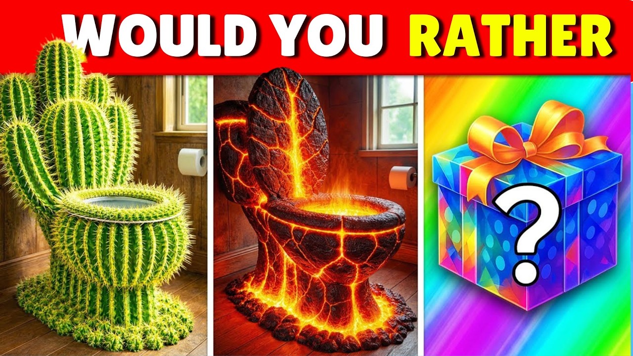 Would You Rather Mystery Gift Challenge 🎁 | 8-Second Choices | Quiz Spark